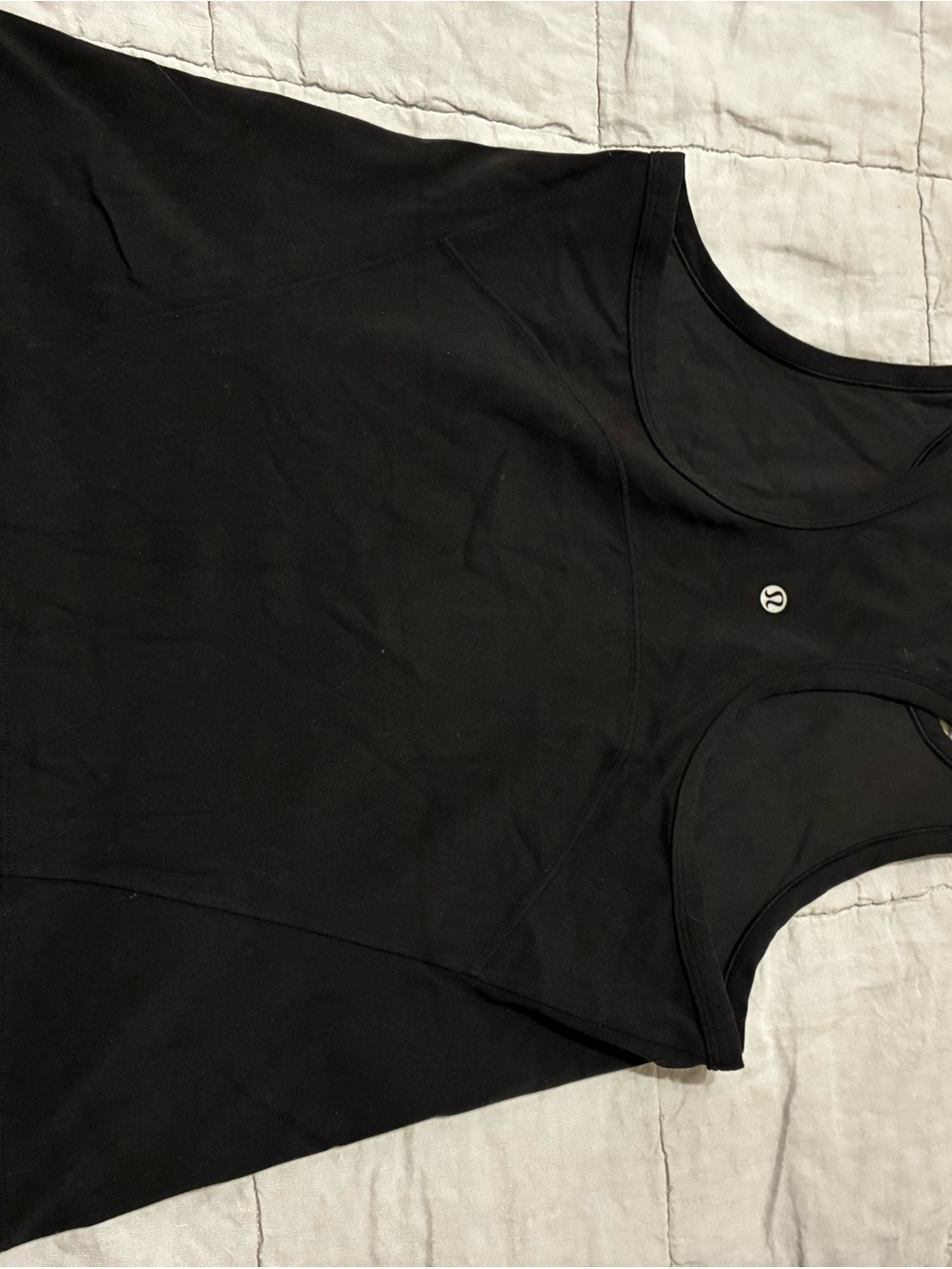 lululemon athletica Women's Black Athletic Tank Top Align- 12